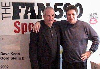 Dave Keon and Gord Stellick