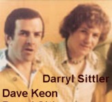 Dave Keon and Darrel Sitler